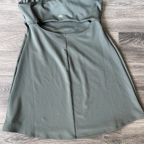 ALO Yoga Airlift Fly Dress - Dark Cactus L - Picture 7 of 8